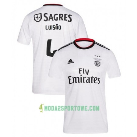 Koszulka Benfica Luisao 4 Wyjazdowe Stroje Piłkarskie 2018-2019 Krótki Rękaw